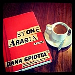 Book cover and coffee cup